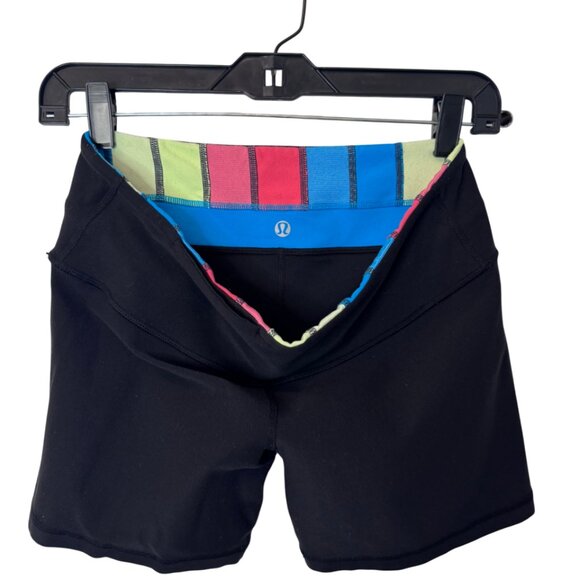 Lululemon athletic shorts black women’s size 8 - Picture 5 of 7